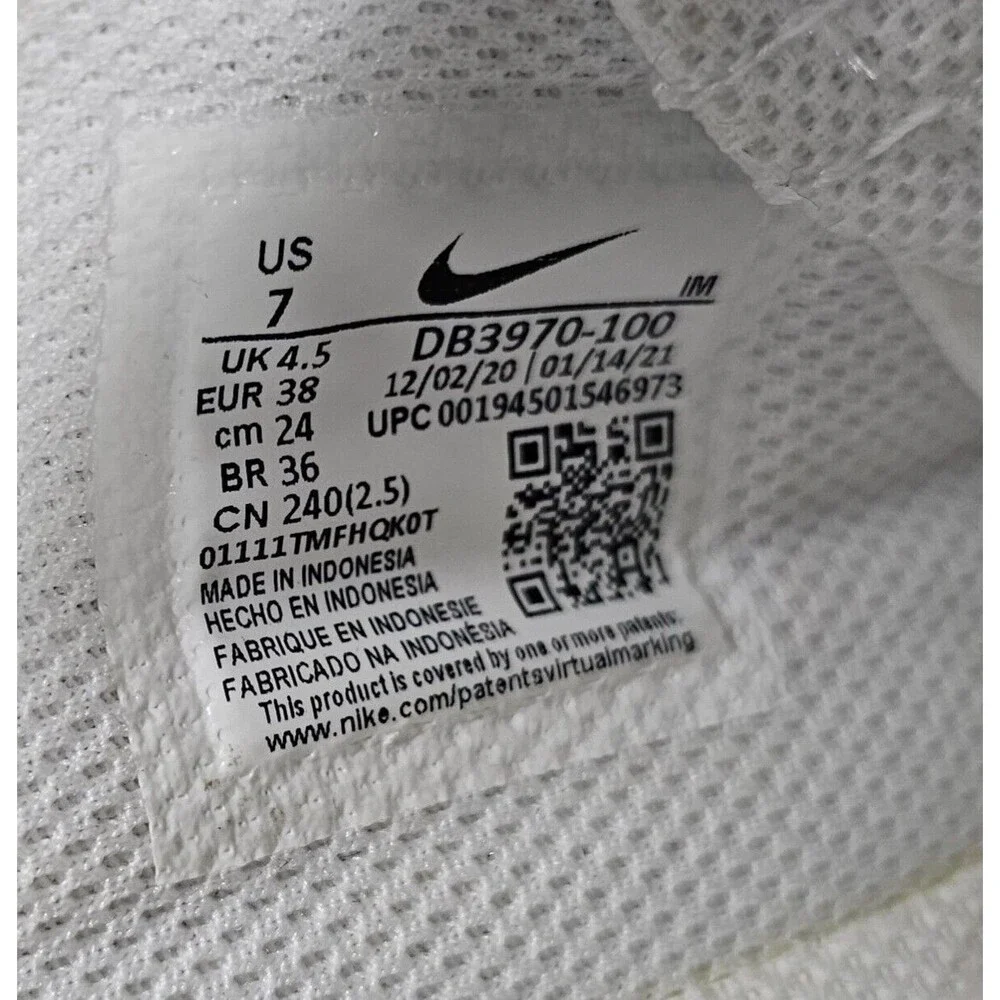 Nike White Slip-On Athletic Shoes - Picture 10 of 10